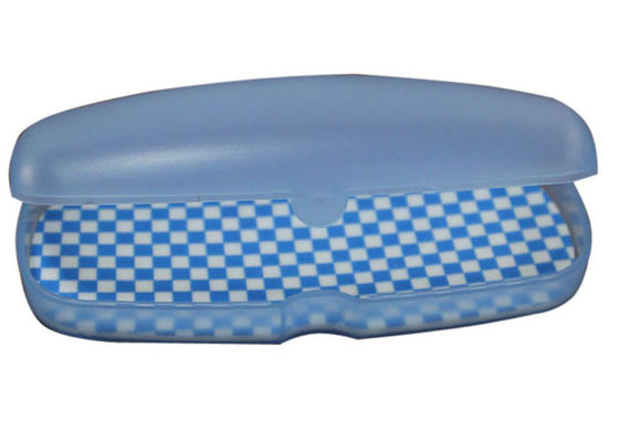 Customize Clear Glasses Case Plastic Sunglasses Packaging Silk Printing Logo