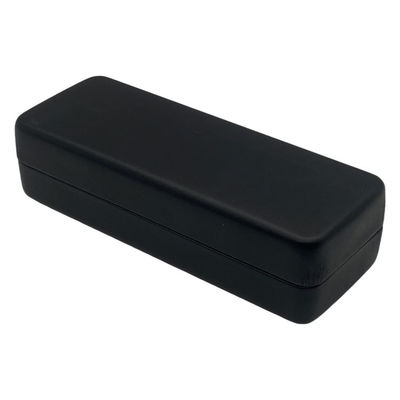 Rectangular Black Oem Labels Hard Leather Glasses Case Personalised